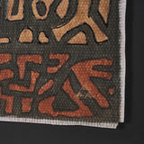 Mud Cloth Tapestry I by Mercana Studio a Hand Embellished Framed Art Print Matted under Glass from Mercana - Luna Furniture
