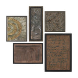 Ing (Set of 5) by Mercana Studio a Hand Embellished Framed Art Print from Mercana - Luna Furniture