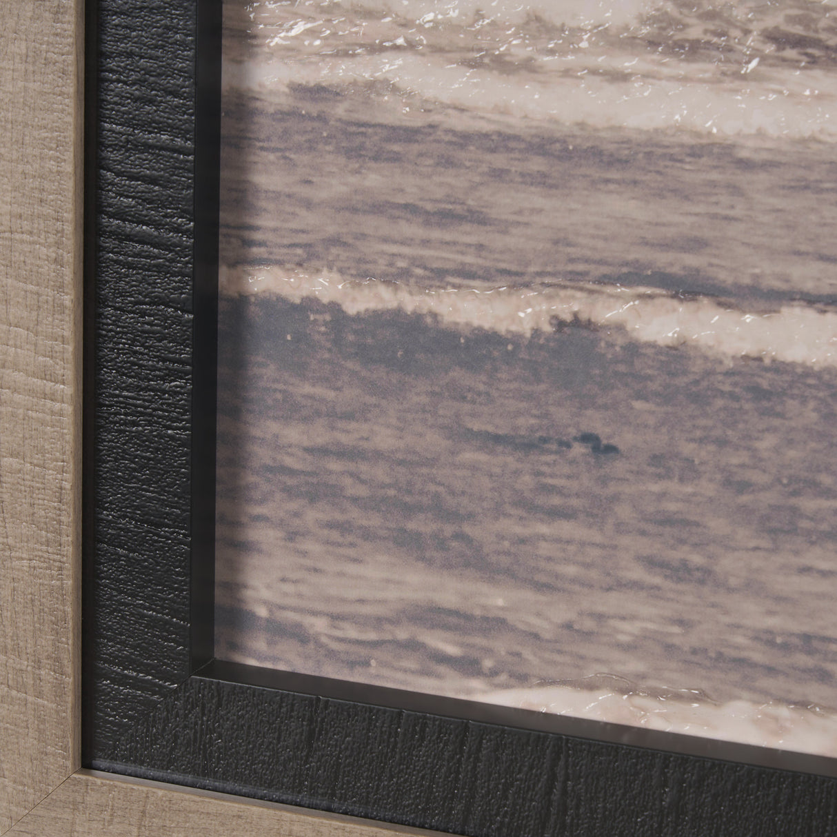 Rocky Shores by Nathan Larson a Hand Embellished Framed Photo Art Print Matted under Glass from Mercana - Luna Furniture