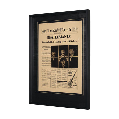 Beatlemania! by The Vintage Collection a Hand Embellished Framed Art Print Matted under Glass from Mercana - Luna Furniture