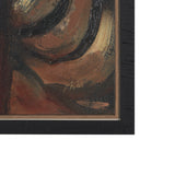 Mud Cloth Head Scarf I by Mercana Studio a Hand Embellished Textured Framed Canvas from Mercana - Luna Furniture