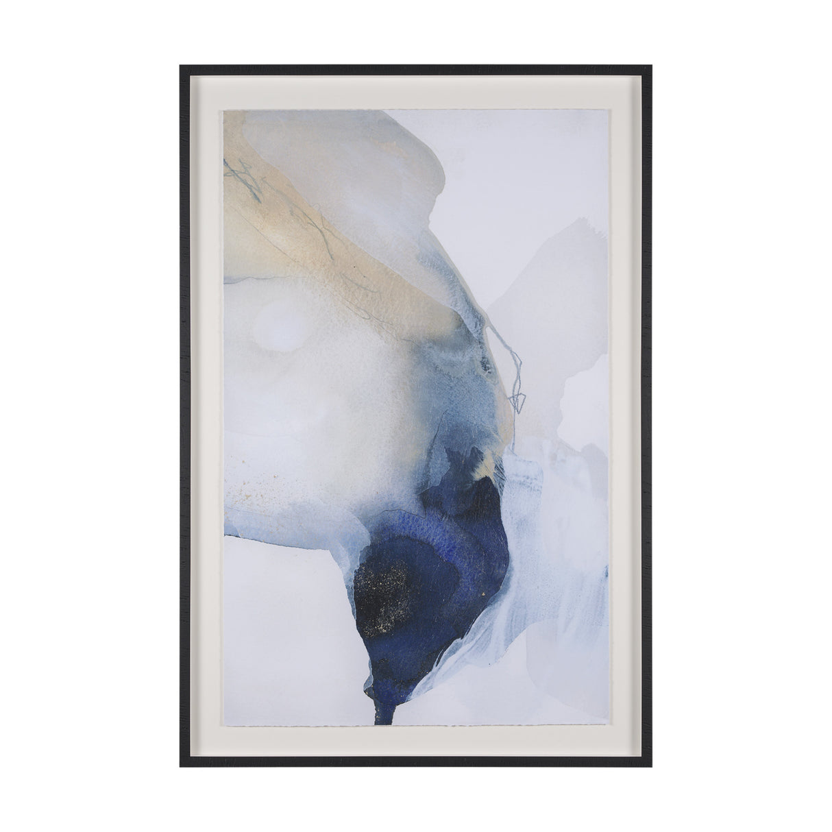 New Beginnings by Ira Havuka a Hand Embellished Framed Art Print Matted under Glass from Mercana - Luna Furniture