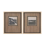 Marshland Shadows (Set of 2) by Mercana Studio a Hand Embellished Framed Art Print Matted under Glas from Mercana - Luna Furniture