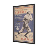 Play Ball by The Vintage Collection a Hand Embellished Framed Art Print from Mercana - Luna Furniture