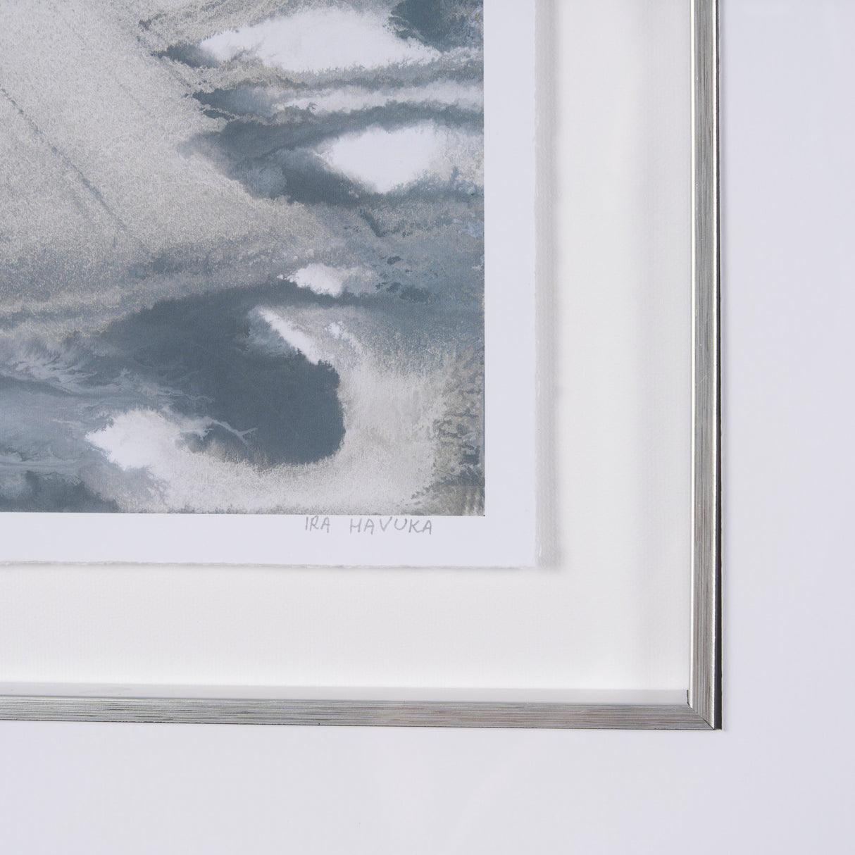 Serene Sands by Ira Havuka a Framed Art Print Matted under Glass from Mercana - Luna Furniture