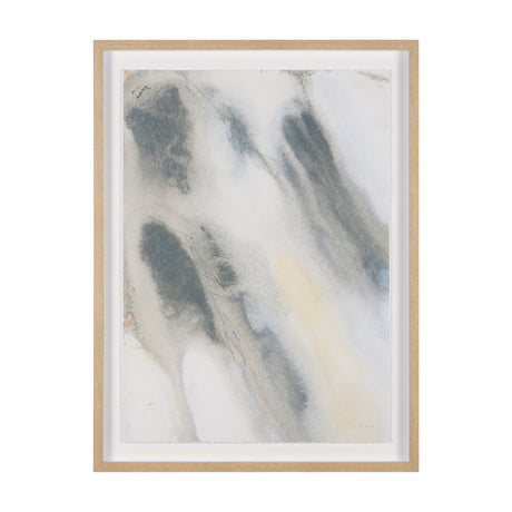 Retreating Tide I by Ira Havuka a Hand Embellished Framed Art Print Matted under Glass from Mercana - Luna Furniture