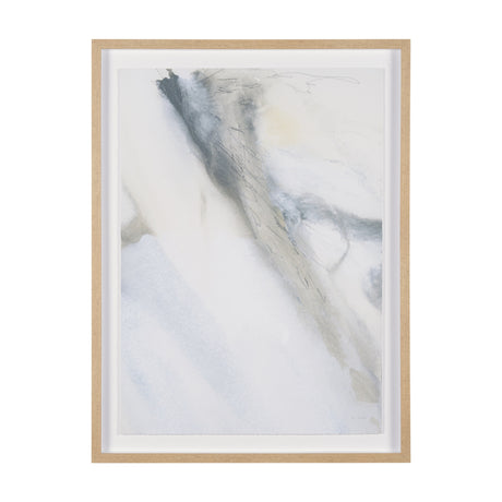 Retreating Tide II by Ira Havuka a Hand Embellished Framed Art Print Matted under Glass from Mercana - Luna Furniture