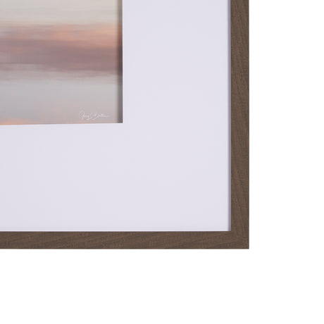 Misty Morn by Gary Blatter a Framed Photo Art Print Matted under Glass from Mercana - Luna Furniture