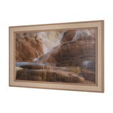 Liquid Travertine by Gary Blatter a Hand Embellished Framed Photo Art Print from Mercana - Luna Furniture