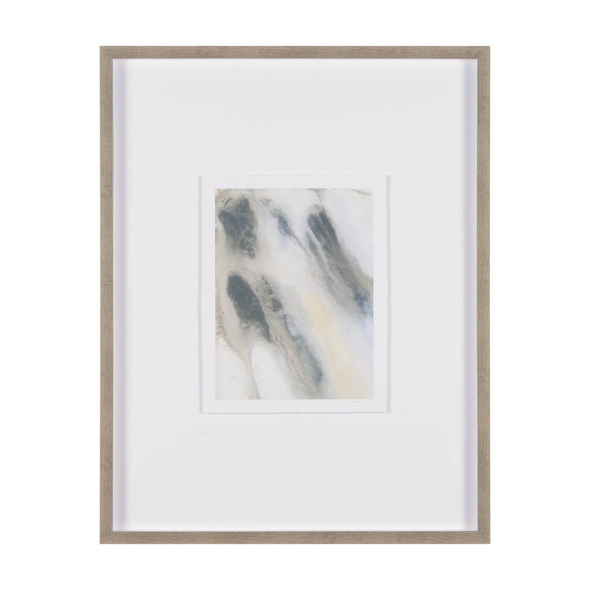 Retreating Tide I by Ira Havuka a Hand Embellished Framed Art Print Matted under Glass from Mercana - Luna Furniture