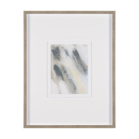 Retreating Tide I by Ira Havuka a Hand Embellished Framed Art Print Matted under Glass from Mercana - Luna Furniture