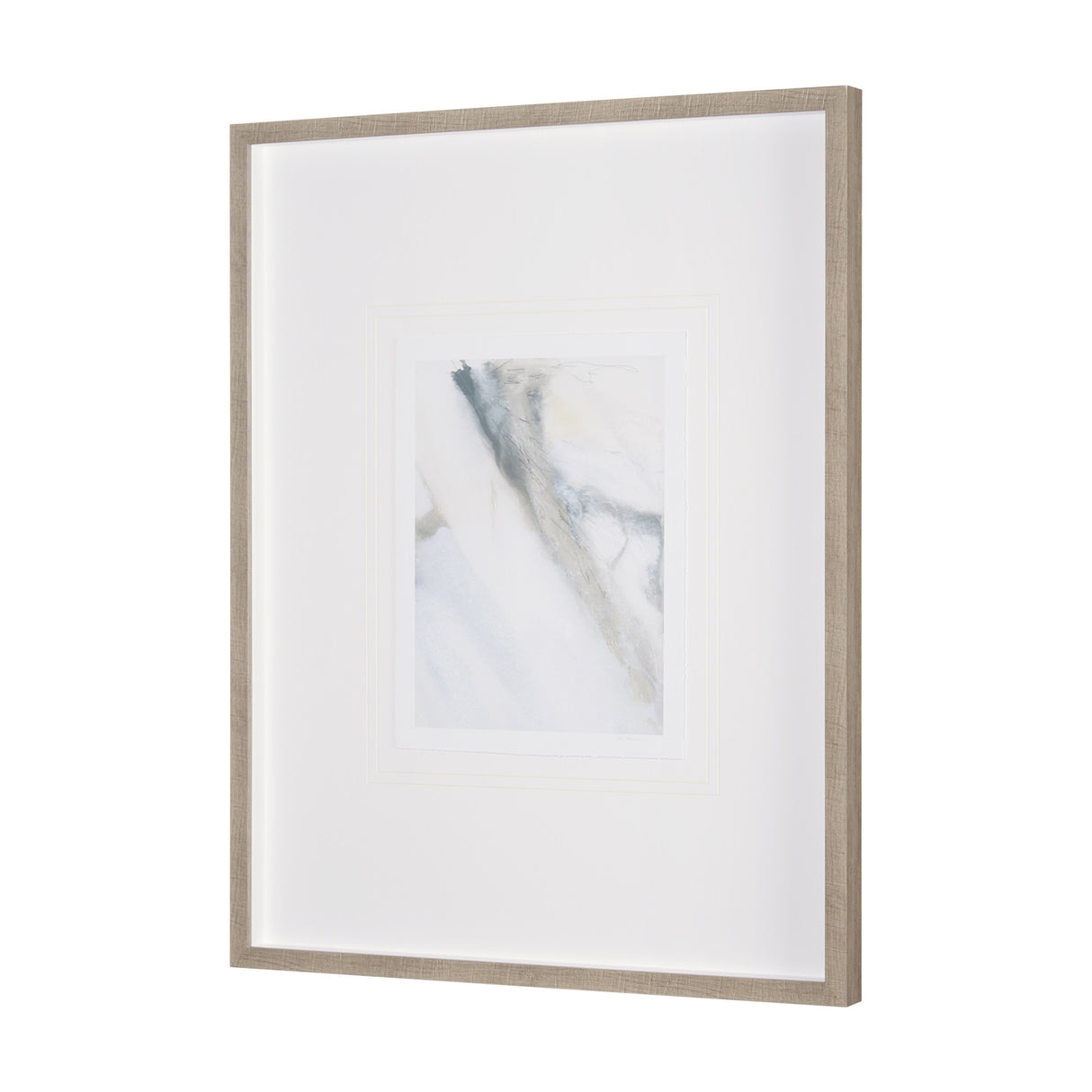 Retreating Tide II by Ira Havuka a Hand Embellished Framed Art Print Matted under Glass from Mercana - Luna Furniture