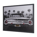 Ford Galaxy 500XL by Larry Butterworth a Hand Embellished Framed Photo Art Print from Mercana - Luna Furniture