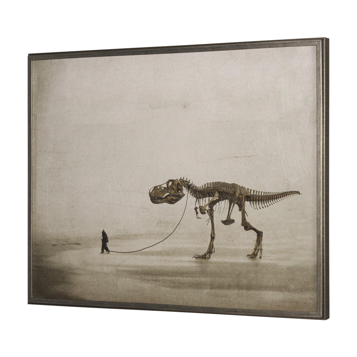 The Walk by Jeffrey Hummel a Hand Embellished Framed Art Print from Mercana - Luna Furniture