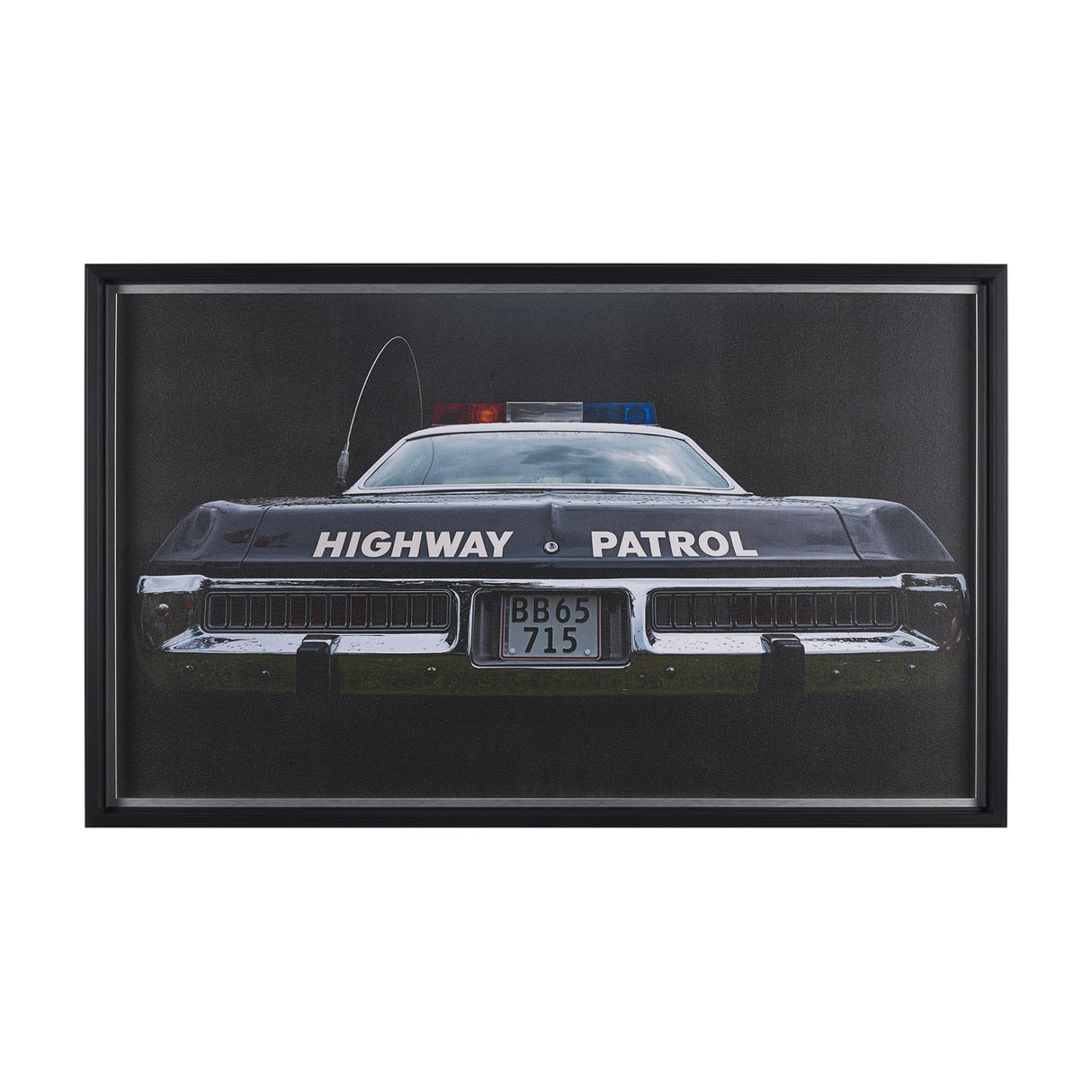 Highway Patrol II by Roland Weber a Hand Embellished Framed Photo Art Print from Mercana - Luna Furniture