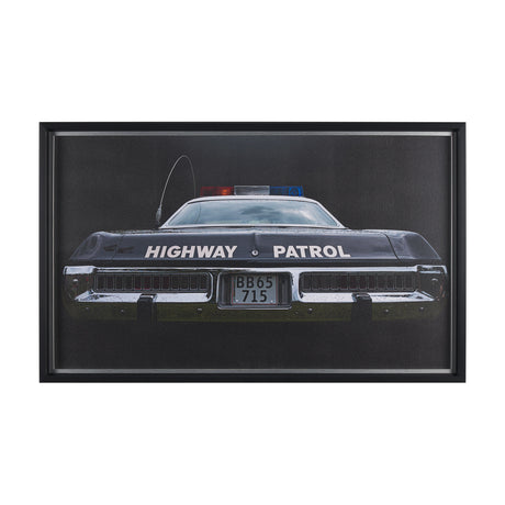 Highway Patrol II by Roland Weber a Hand Embellished Framed Photo Art Print from Mercana - Luna Furniture