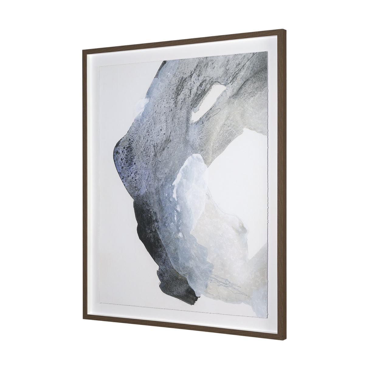 Continuous Journey I by Ira Havuka a Hand Embellished Framed Art Print Matted under Glass from Mercana - Luna Furniture