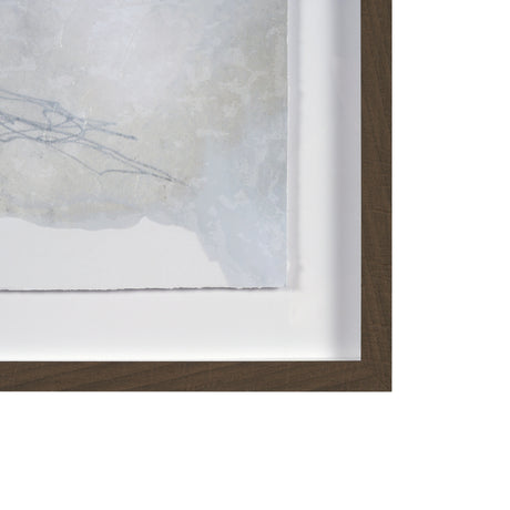 Continuous Journey I by Ira Havuka a Hand Embellished Framed Art Print Matted under Glass from Mercana - Luna Furniture