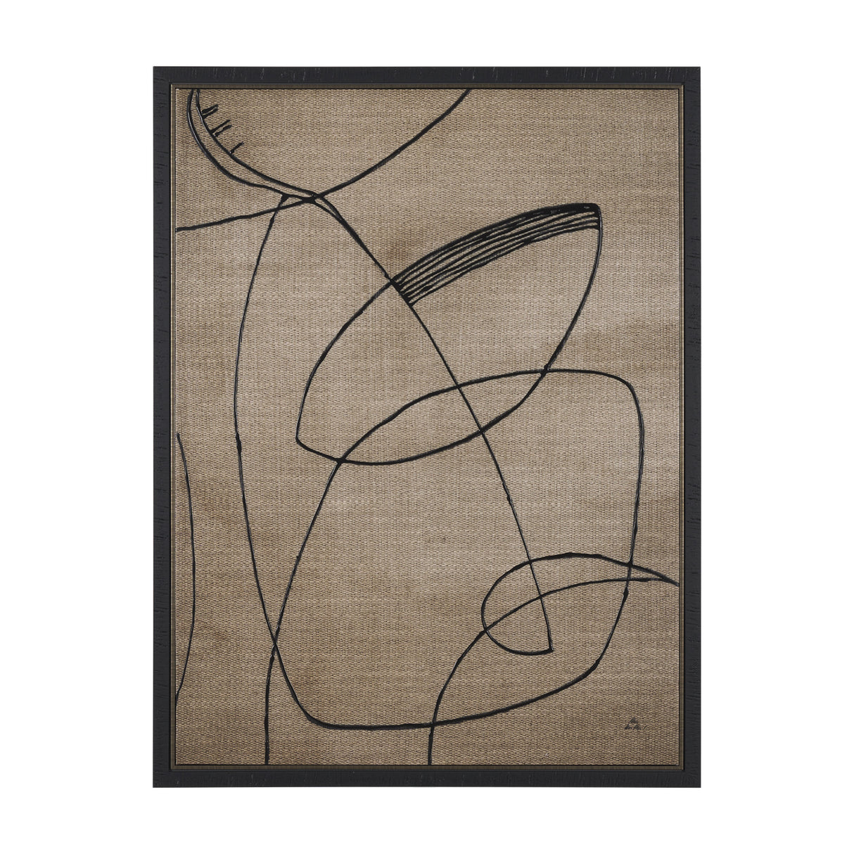 Mandolin Music by Mercana Studio a Hand Embellished Textured Canvas from Mercana - Luna Furniture