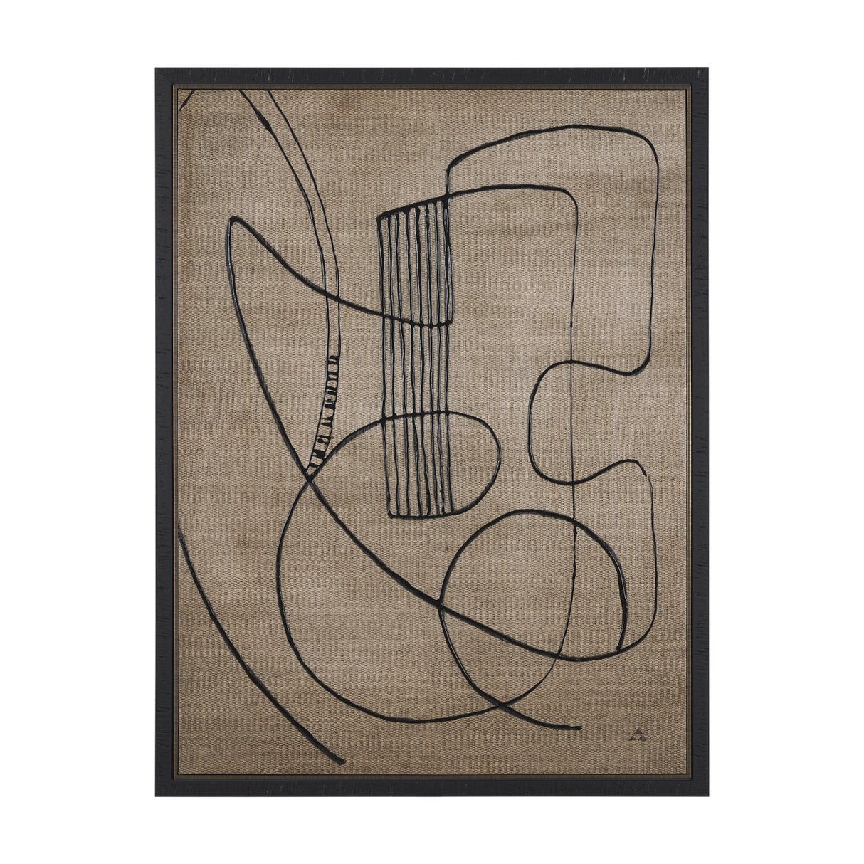 Guitar Music by Mercana Studio a Hand Embellished Textured Canvas from Mercana - Luna Furniture