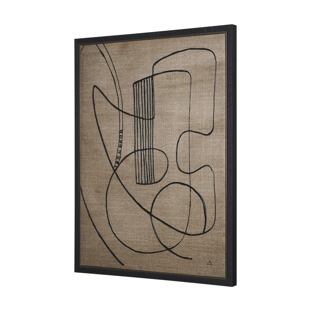 Guitar Music by Mercana Studio a Hand Embellished Textured Canvas from Mercana - Luna Furniture