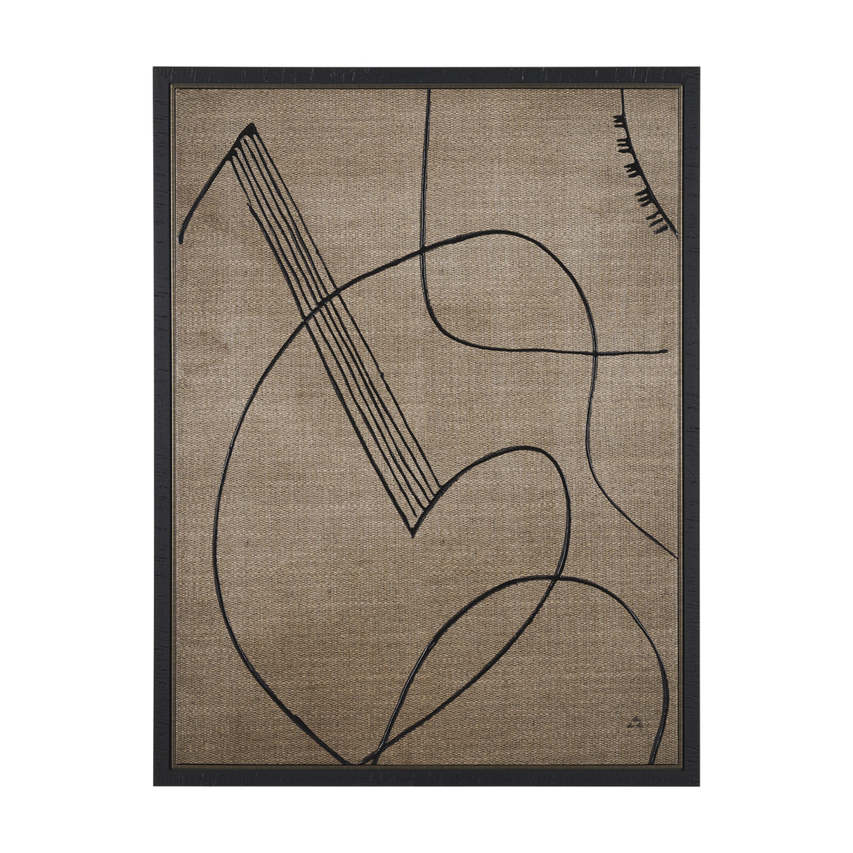 Cello Music by Mercana Studio a Hand Embellished Textured Canvas from Mercana - Luna Furniture
