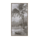 Forest Morning II by Mercana Studio a Hand Embellished Textured Framed Canvas from Mercana - Luna Furniture