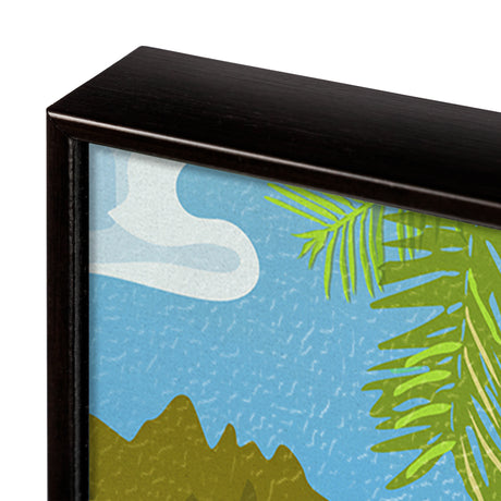 Hawaii Go USA (SM) by Mercana Studio a Hand Embellished Decograph Framed Art Print from Mercana - Luna Furniture