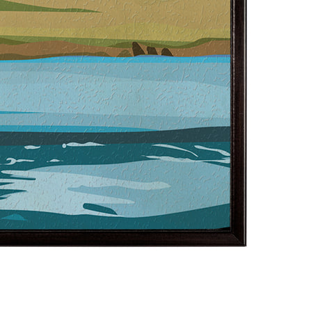 Montana Go USA (SM) by Mercana Studio a Hand Embellished Decograph Framed Art Print from Mercana - Luna Furniture