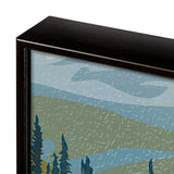 Montana Go USA (SM) by Mercana Studio a Hand Embellished Decograph Framed Art Print from Mercana - Luna Furniture