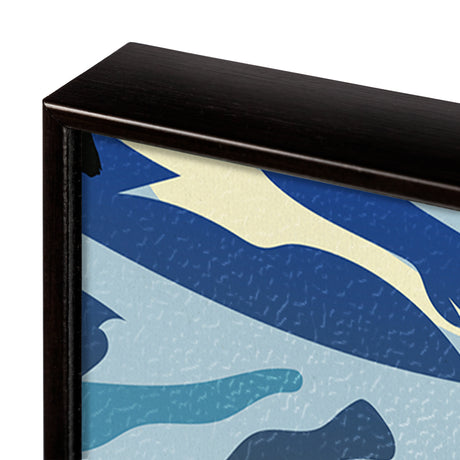 Alaska Go USA (SM) by Mercana Studio a Hand Embellished Decograph Framed Art Print from Mercana - Luna Furniture