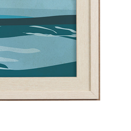 Montana Go USA (XL) by Mercana Studio a Hand Embellished Decograph Framed Art Print under Glass from Mercana - Luna Furniture