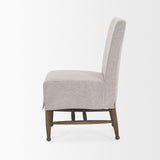 Whitley Gray Performance Fabric w/ Oak Wood Dining Chair, Set of 2 from Mercana - Luna Furniture