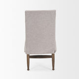 Whitley Gray Performance Fabric w/ Oak Wood Dining Chair, Set of 2 from Mercana - Luna Furniture