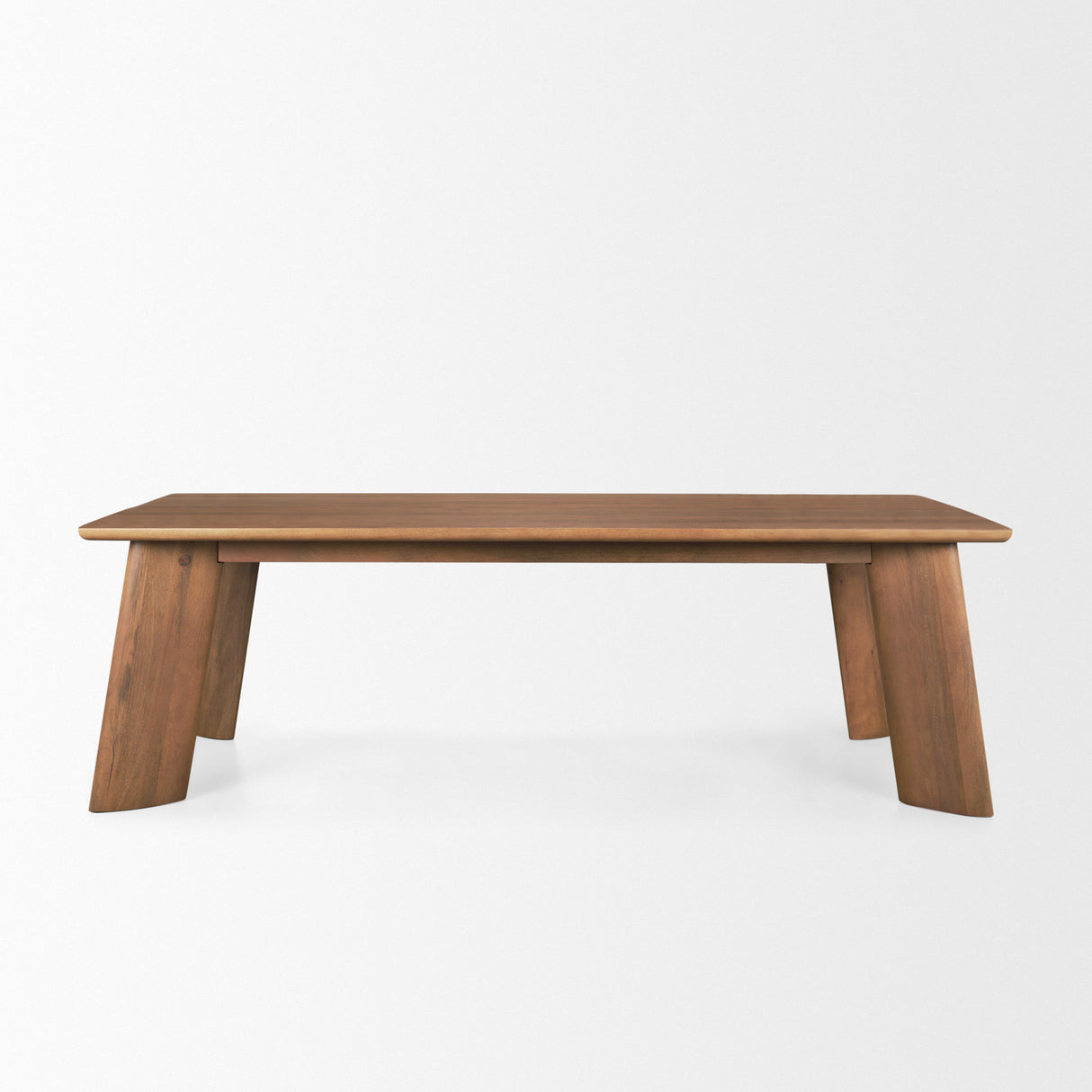Jonan Brown Solid Mango Wood Rectangular Dining Table from Mercana - Luna Furniture