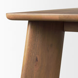 Jonan Brown Solid Mango Wood Rectangular Dining Table from Mercana - Luna Furniture