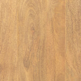 Baron Light Brown Solid Wood w/ Gunmetal Knobs 2-Door Accent Cabinet from Mercana - Luna Furniture