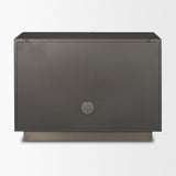 Roxdale Acid Washed Iron Metal Accent Cabinet from Mercana - Luna Furniture