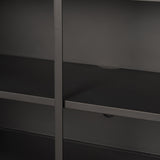 Roxdale Acid Washed Iron Metal Accent Cabinet from Mercana - Luna Furniture