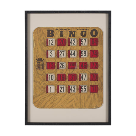 Chasing Numbers I by Zap Studio a Framed Art Print Matted under Glass from Mercana - Luna Furniture