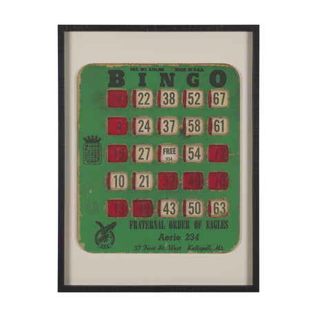 Chasing Numbers III by Zap Studio a Framed Art Print Matted under Glass from Mercana - Luna Furniture