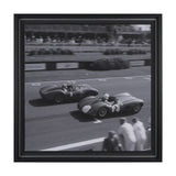 Race Day - Qualifying by Ben Wood a Hand Embellished Framed Photo Art Print Matted under Glass from Mercana - Luna Furniture