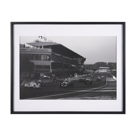 The Approach by Ben Wood a Hand Embellished Framed Photo Art Print Matted under Glass from Mercana - Luna Furniture