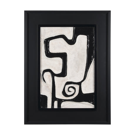 Spiraling by Studio M a handmade Original Framed Artwork under Glass from Mercana - Luna Furniture