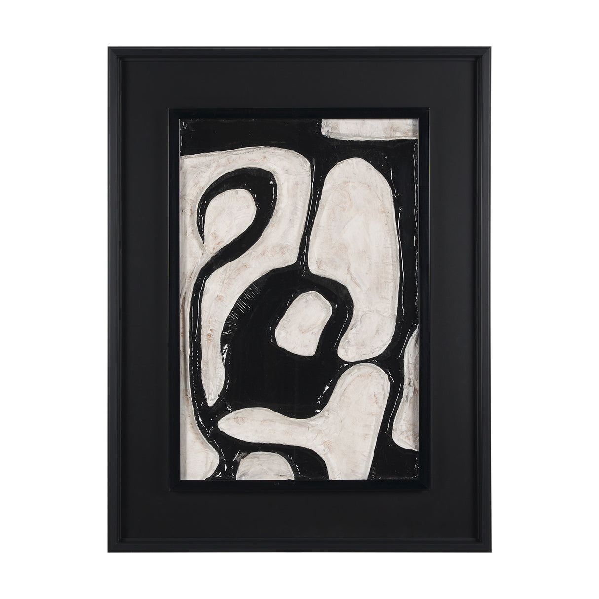 Webs of Ink by Studio M a handmade Original Framed Artwork under Glass from Mercana - Luna Furniture