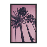 Pink Palms II by Deborah Revell a Hand Embellished Framed Photo Art Print from Mercana - Luna Furniture