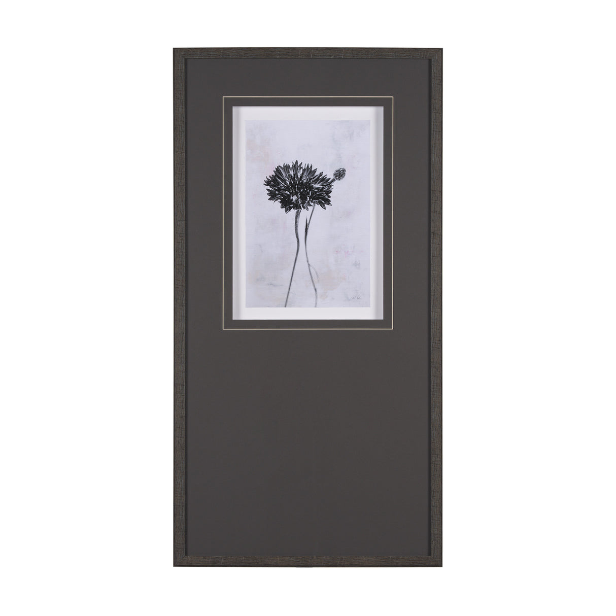 Wonderful Wildflowers VIII Neutral by Deborah Revell a Hand Embellished Framed Art Print Matted unde from Mercana - Luna Furniture