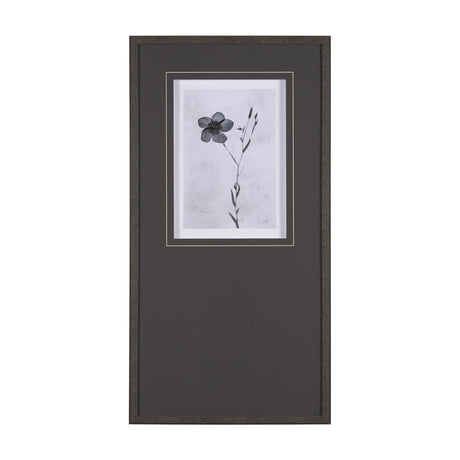 Wonderful Wildflowers XIV Neutral by Deborah Revell a Hand Embellished Framed Art Print Matted under from Mercana - Luna Furniture