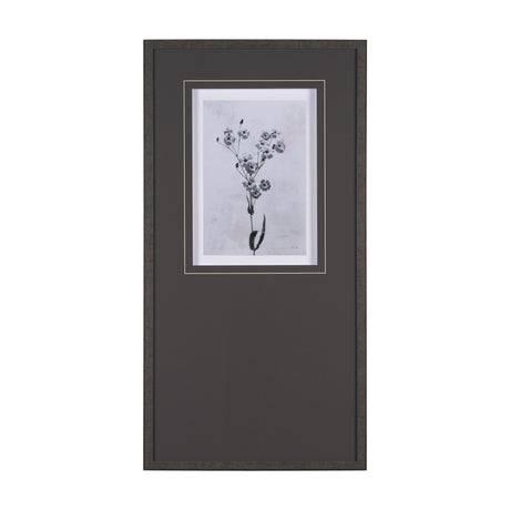 Wonderful Wildflowers XV Neutral by Deborah Revell a Hand Embellished Framed Art Print Matted under from Mercana - Luna Furniture