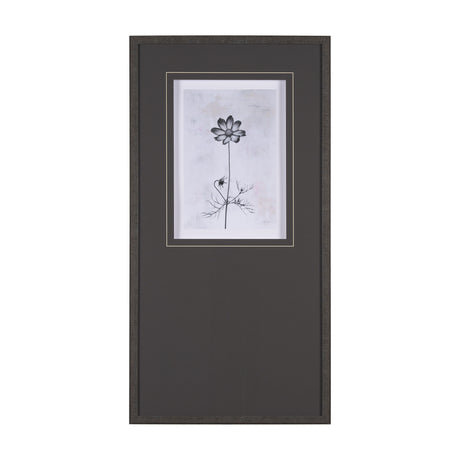 Wonderful Wildflowers XVI Neutral by Deborah Revell a Hand Embellished Framed Art Print Matted under from Mercana - Luna Furniture